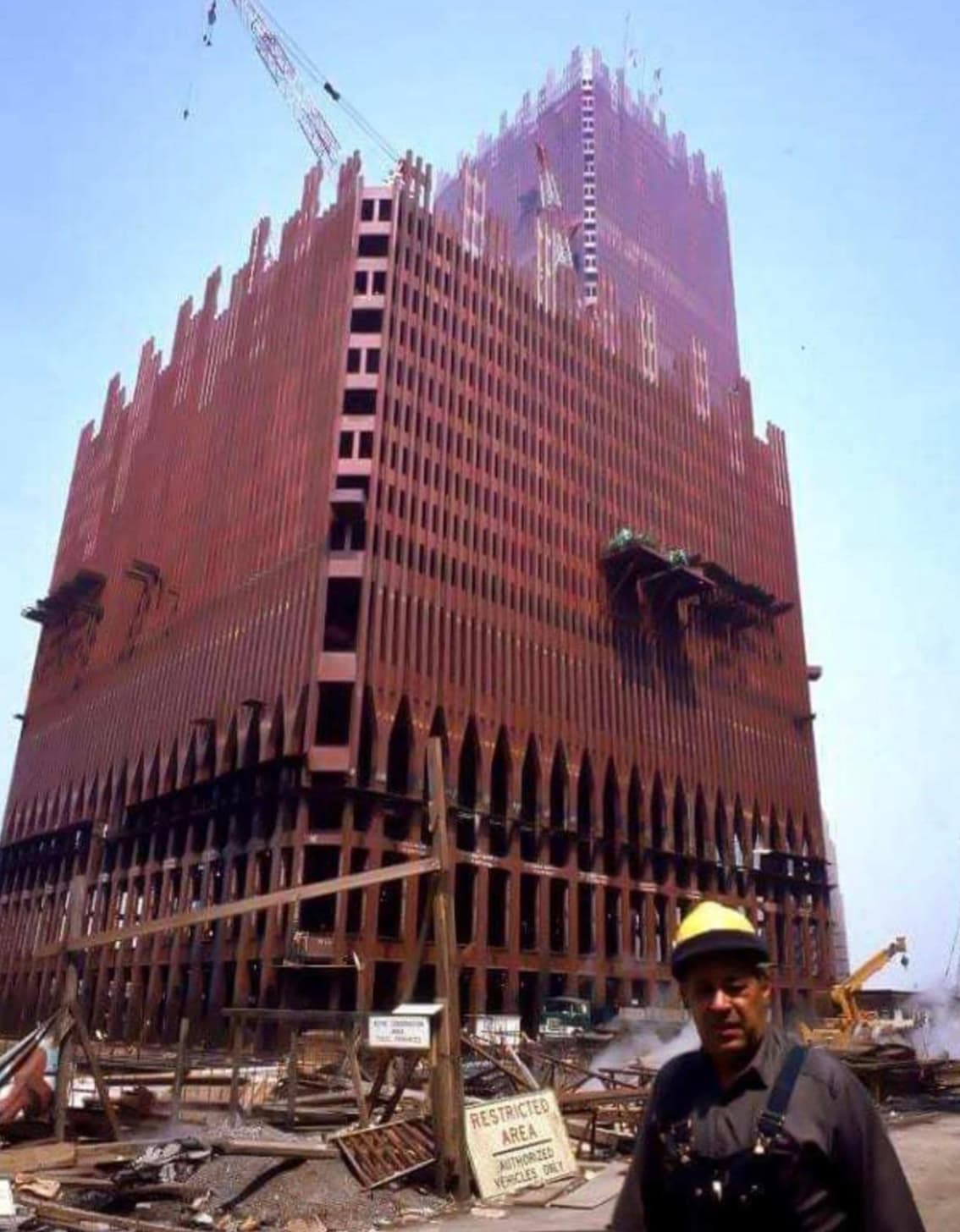 wtc construction 1970 - Restricted Area Authorized Vehicles Daly